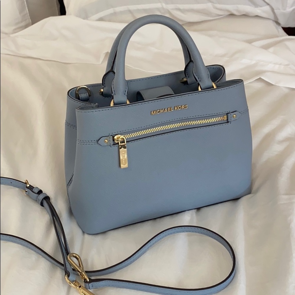 Michael Kors blue purse!
